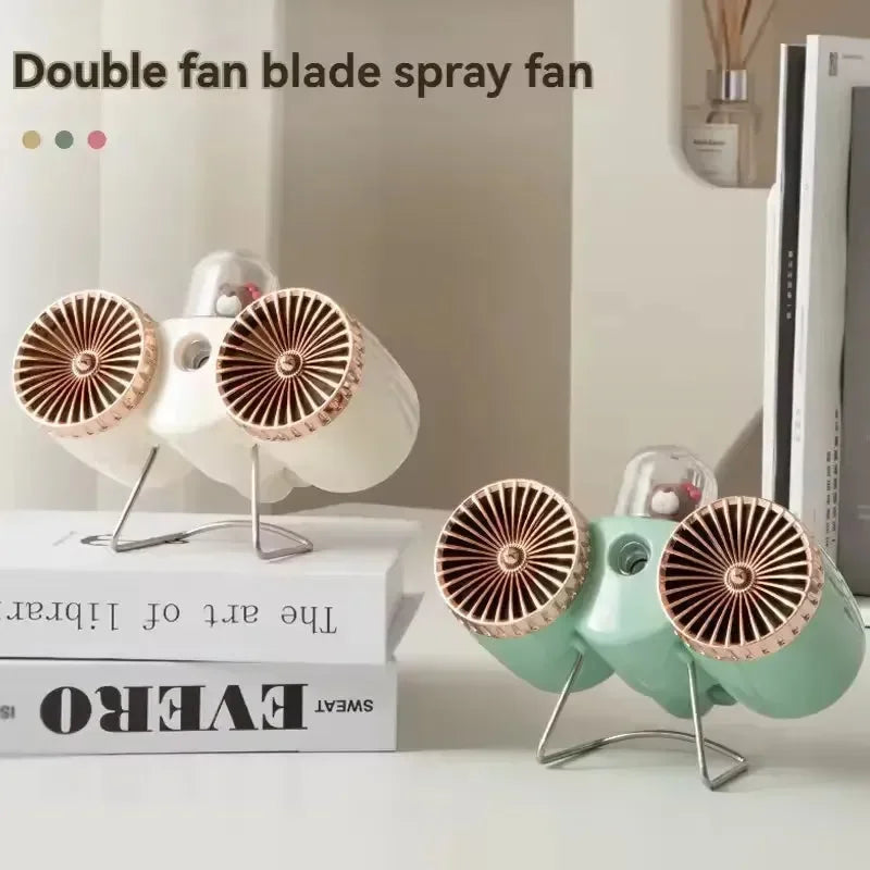 Aero Cool Double Engine Misting Fan