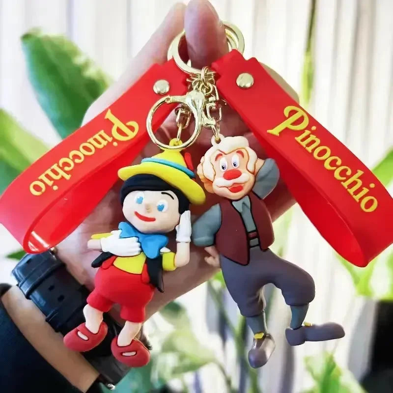 Porte-clés 3D Pinocchio Étoile à Souhaits 