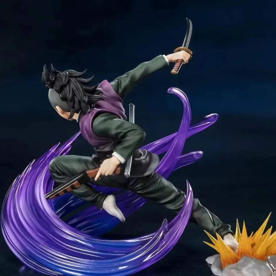 Demon Slayer Genya Shinazugawa Action Figure (18 cm)