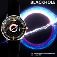 universe style quartz watch black-hole silicone strap ultrathin waterproof Creative design classic - Bear Hugs