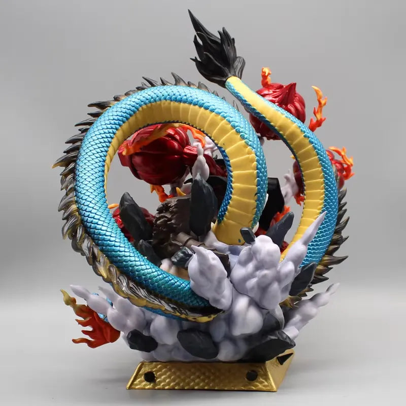 One Piece Kaidou Shenron VS Luffy Action Figurine (24 cm)