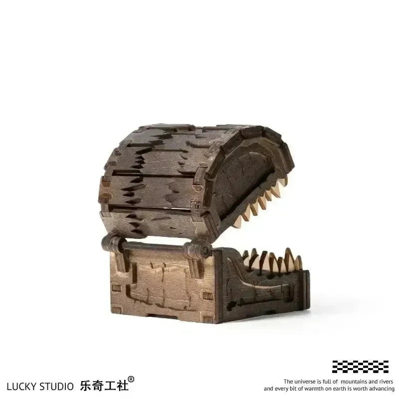 Mimic's Maw Wooden Storage Chest