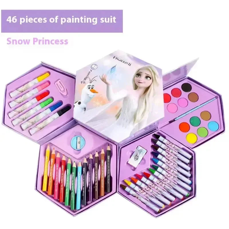 Avengers & Frozen Wonders Art Pencil Set (46 Pcs)