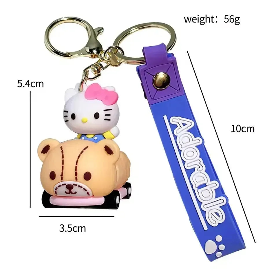 Sanliou Wheels of Whimsy Keychain
