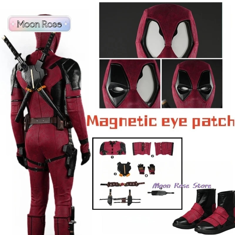 Deadpool Cosplay Full Body Costume Mask - Bear Hugs