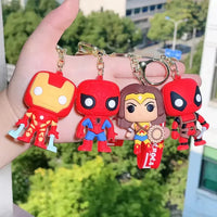 Superhero Squad Figurine Keychain