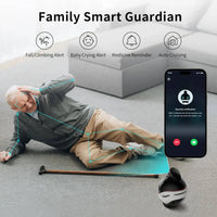 Enabot EBO X Home Guardian Robot 4K Camera,Night Vision HARMAN Sound Effect Intelligent AI Language Control Guardian Warning - Bear Hugs