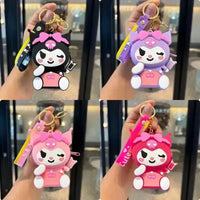 Wink & Stash Kuromi Silicone Pouch