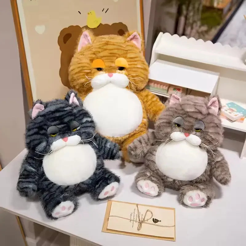 Chonk & Charm Fat Cat Plush Toy