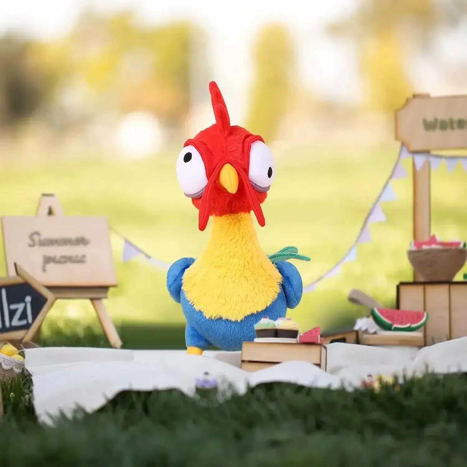 Moana & Hei Hei Feature Plush