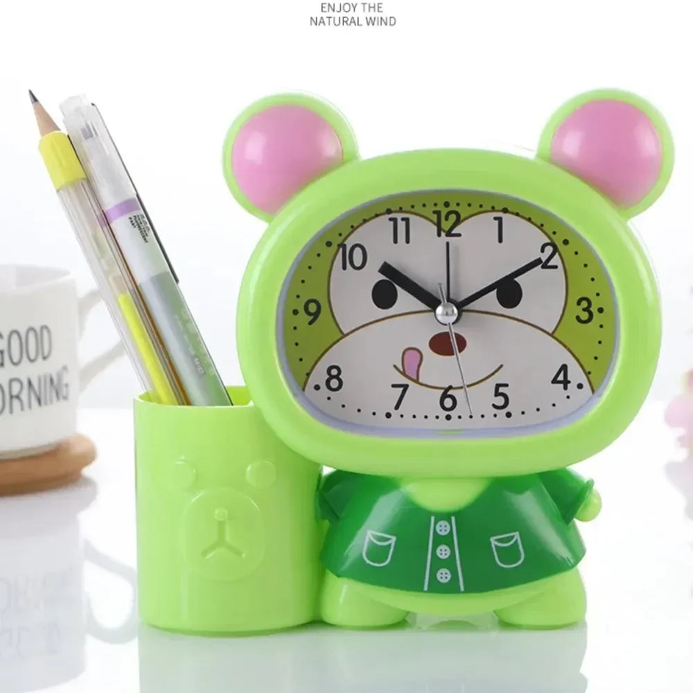 Bee-Spoke Alarm Clock Pen Holder
