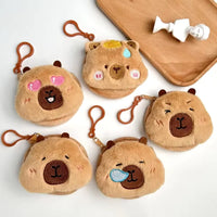 Capybara Anime Plush Coin Purse