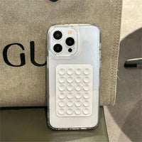 Suction Cup Transparent Case (For iPhones)