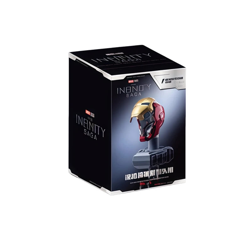 Original Iron Man Helmet Mask War Machine MK16 MK42 MK85 Tony Stark DIY Can Open Close Toys Model Action Figure Assembled Gift - Bear Hugs