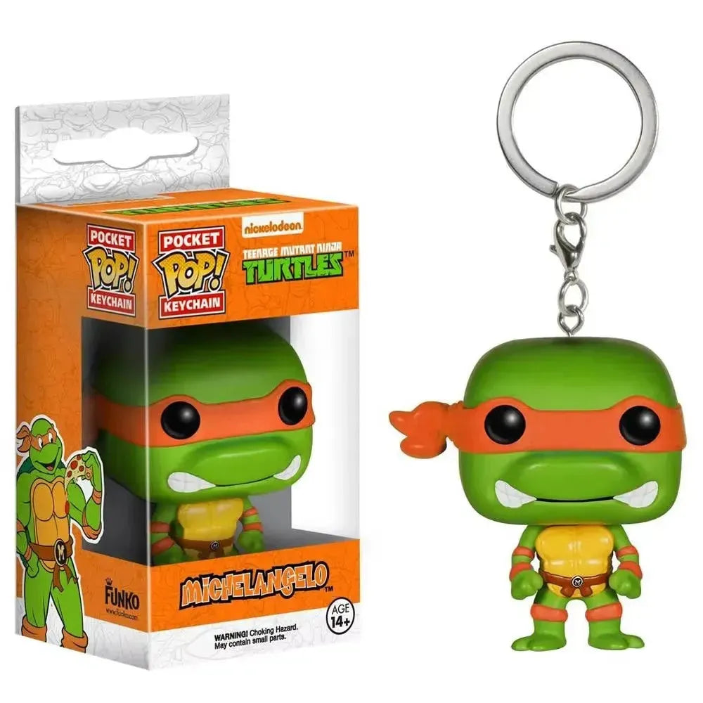 Pocket Pop Mutant Ninja Turtle Keychain