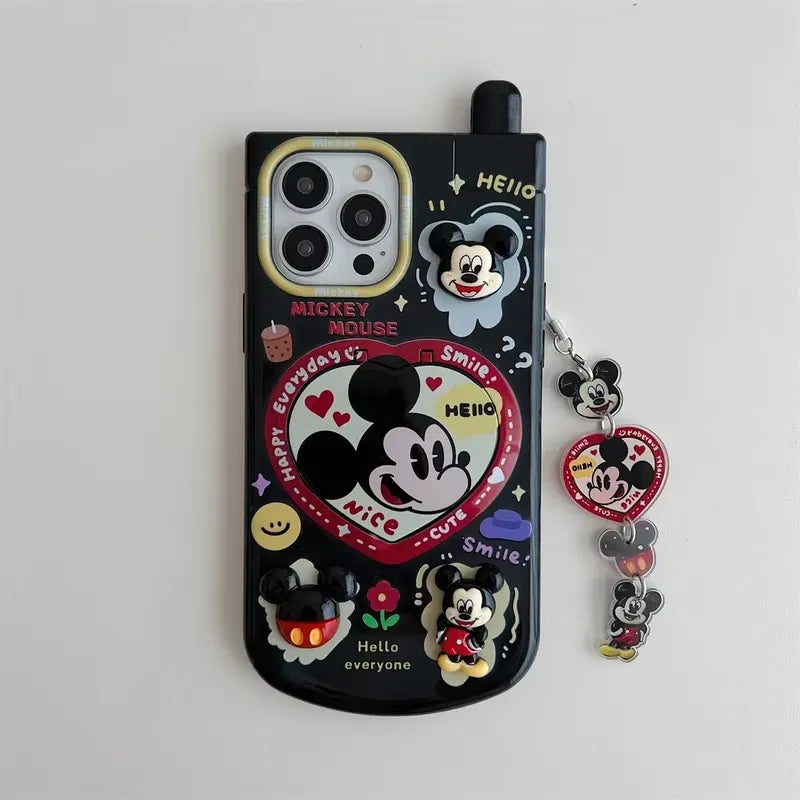 3D Disney Makeup Mirror Phone Case (For iPhones)