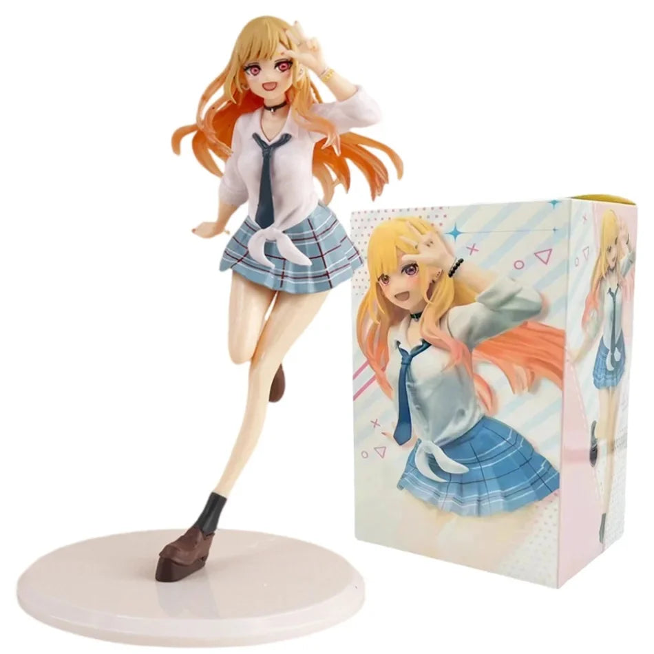 My Dress-Up Darling Anime Action Figure - Kitagawa Marin & Liz Cute School Uniform PVC Desktop Model Collectible Toy Gift - Bear Hugs