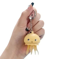Glowing Jellyfish Keychain
