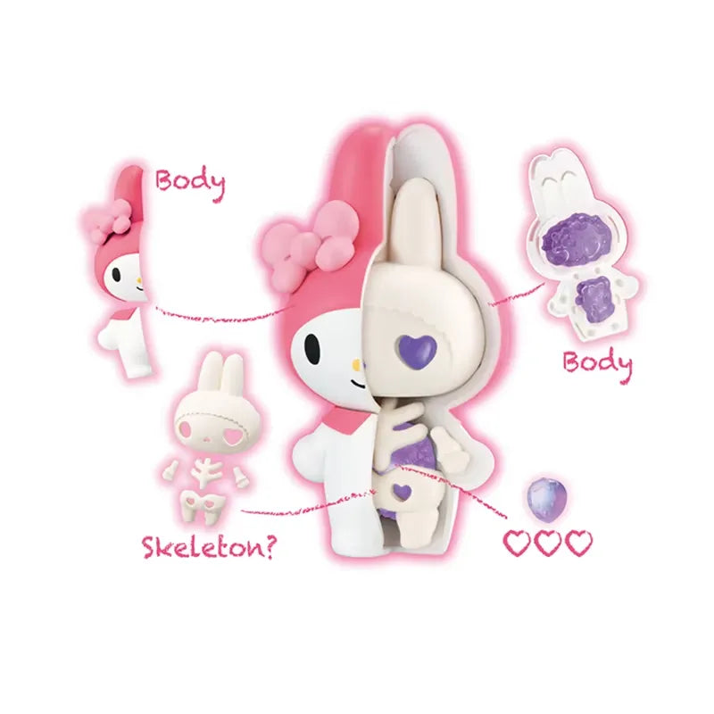 Sanrio Blind Box Half-Skeleton Series