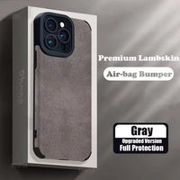 Premium Suede Anti-Slip Phone Case (For iPhones)