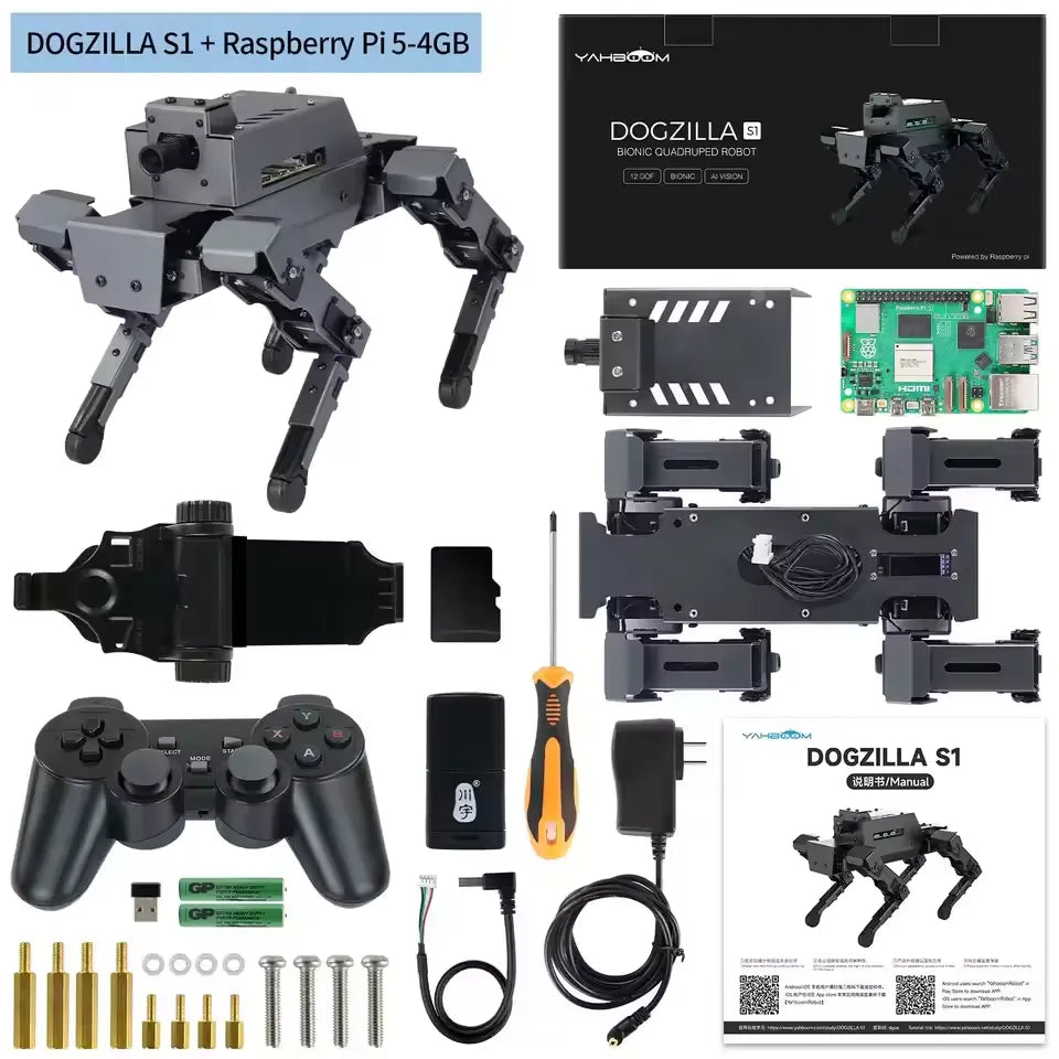 Dogzilla AI Programmable Robot Dog - S1 & S2 Model