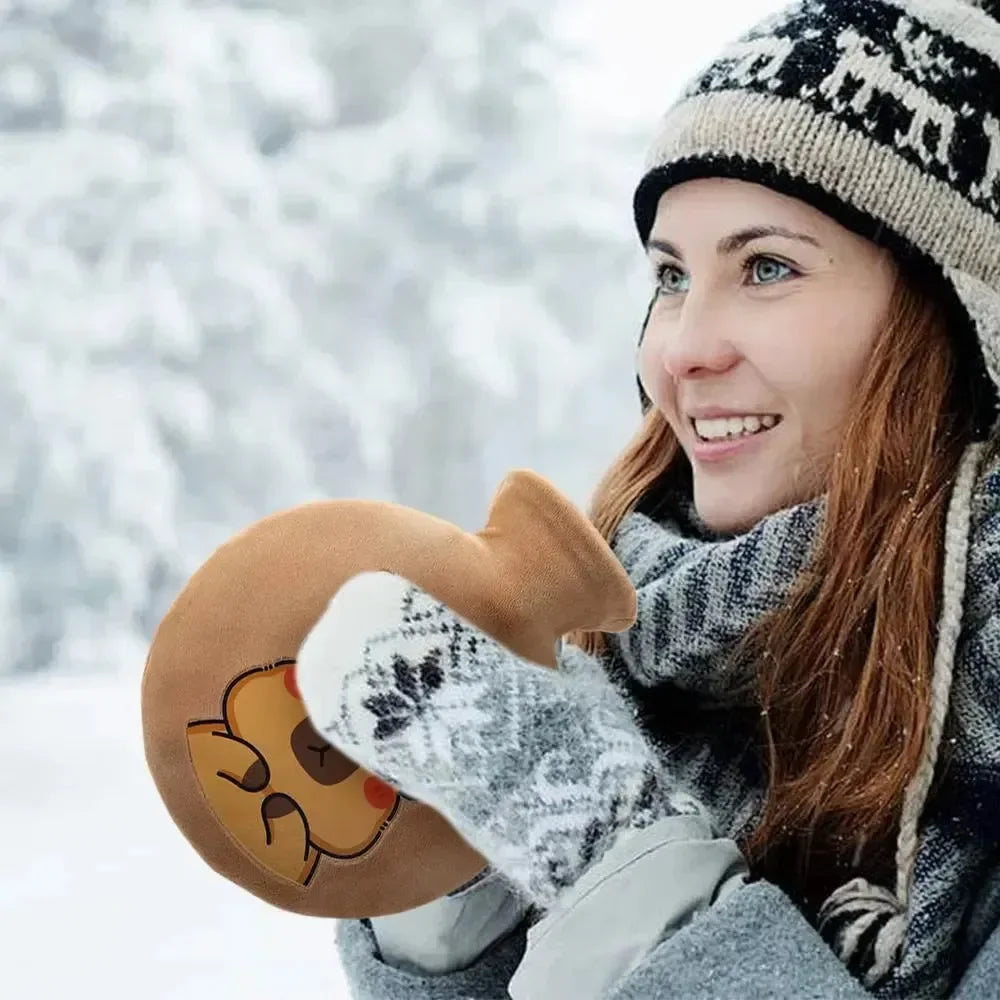 Capybara Cozy Hot Water Bottle