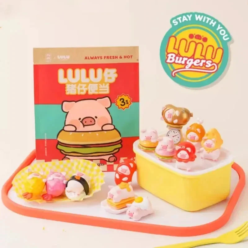Lulu Piggy Bento Series Blind Box - Bear Hugs