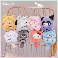 Sanrio Long Tail Plush Keychain