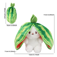 2 in 1 Reversible Fruit Bunny (20 cm)