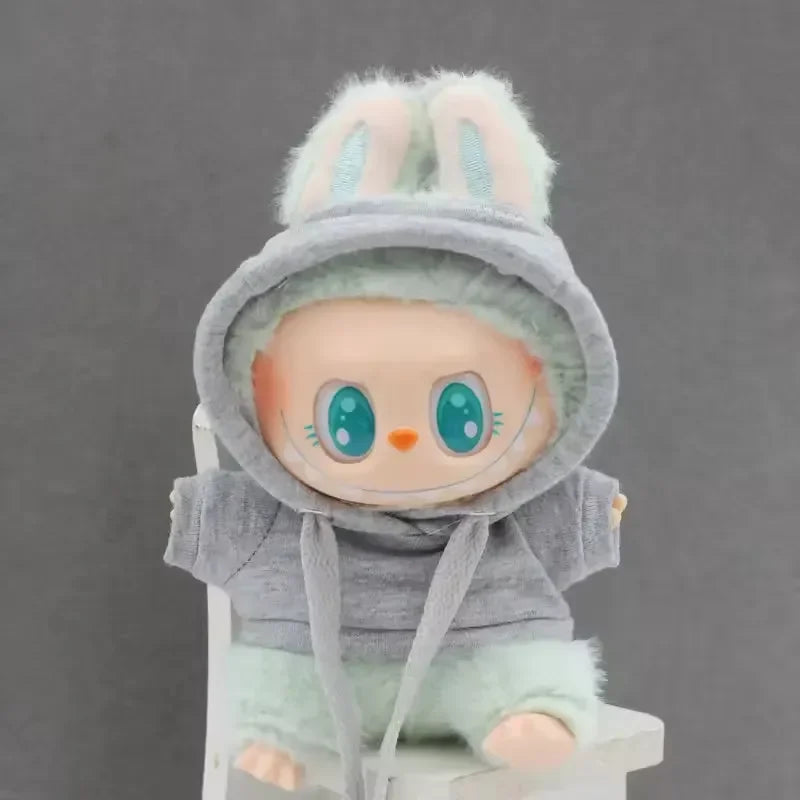 Labubu Cozy Coat Crew Hoodies