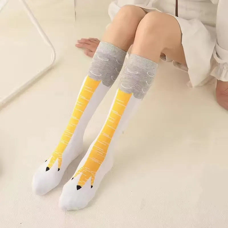 Cluck and Strut 3D Socks