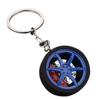 Torque Tag Wheel Keychain