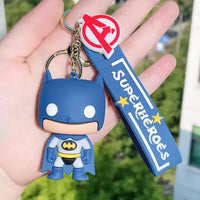 Superhero Squad Figurine Keychain