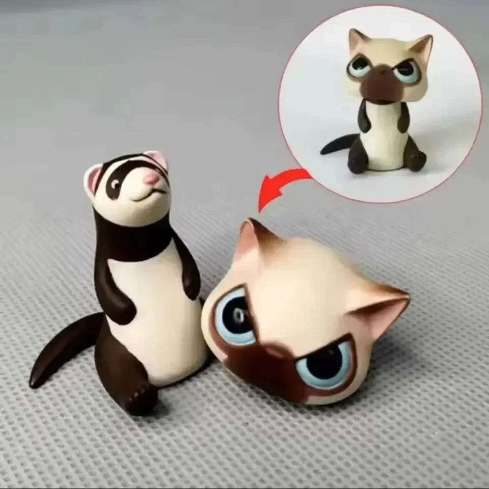 Figurines d'animaux parfaitement déguisées 