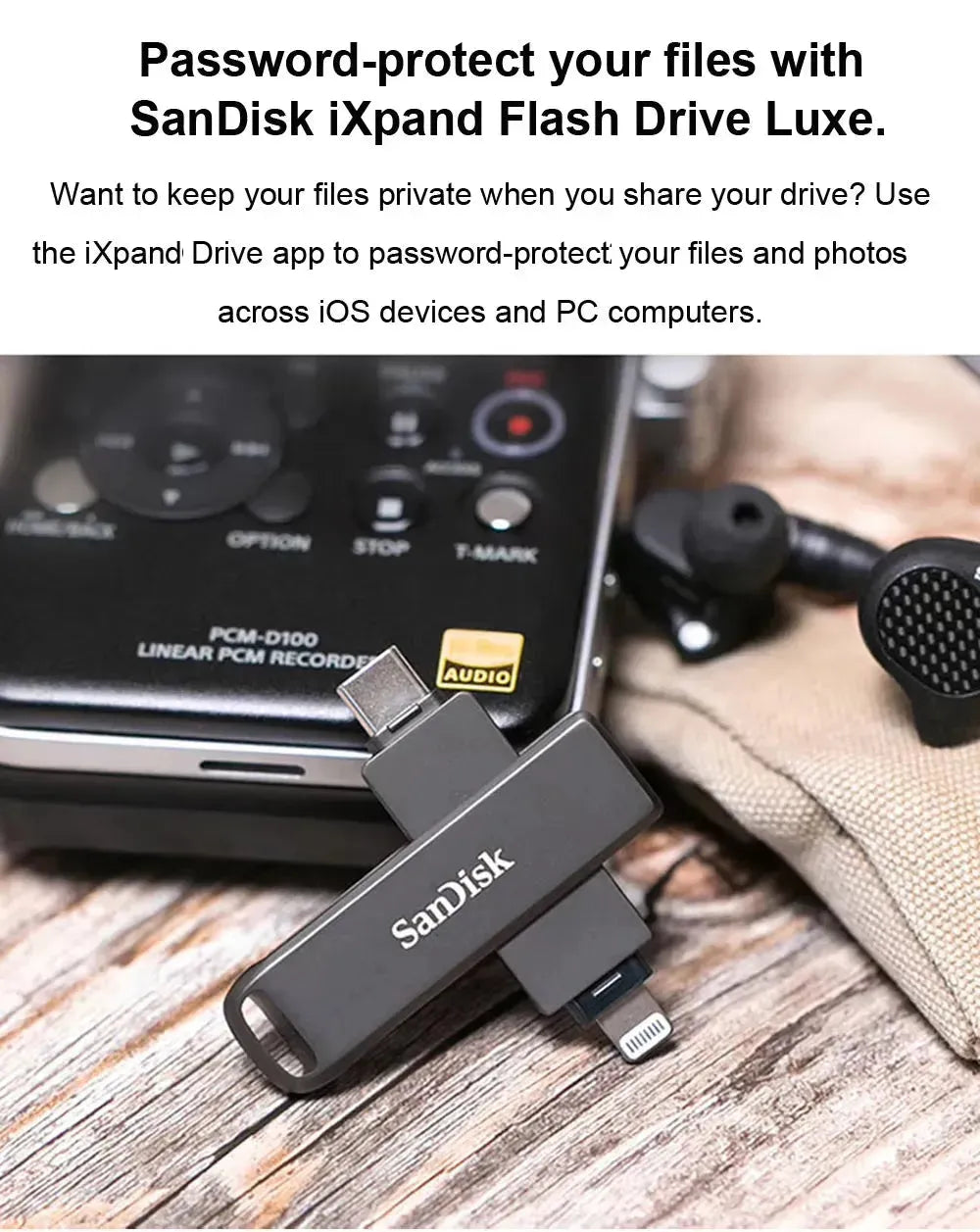 SanDisk iXpand iPhone Flash Drive