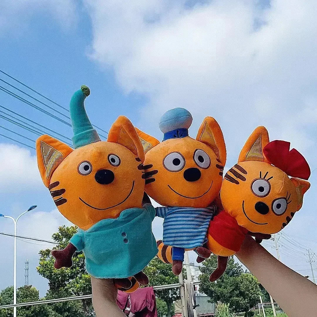 Kid Felines Family Plush