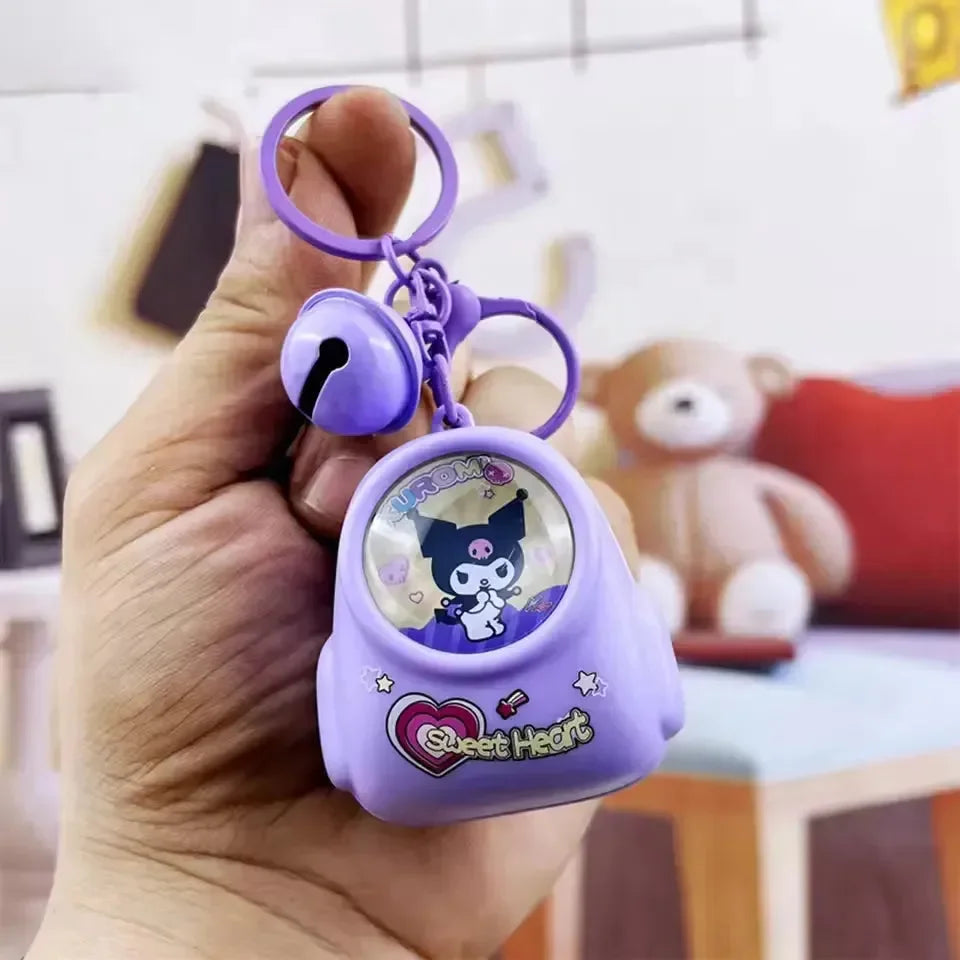 Sanliou LED Bell Backpack Keychain