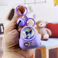 Sanliou LED Bell Backpack Keychain