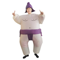 Sumo Wrestler Costume Inflatable Suit Blow Up Outfit Cosplay Party Dress for Kid and Adult - Bear Hugs