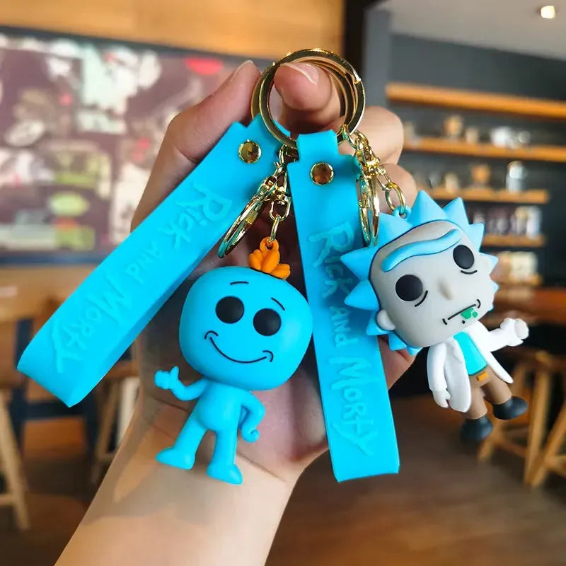 Rick and Morty 3D Keychain