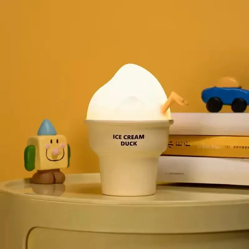 Ice-Cream Duck Night Lamp