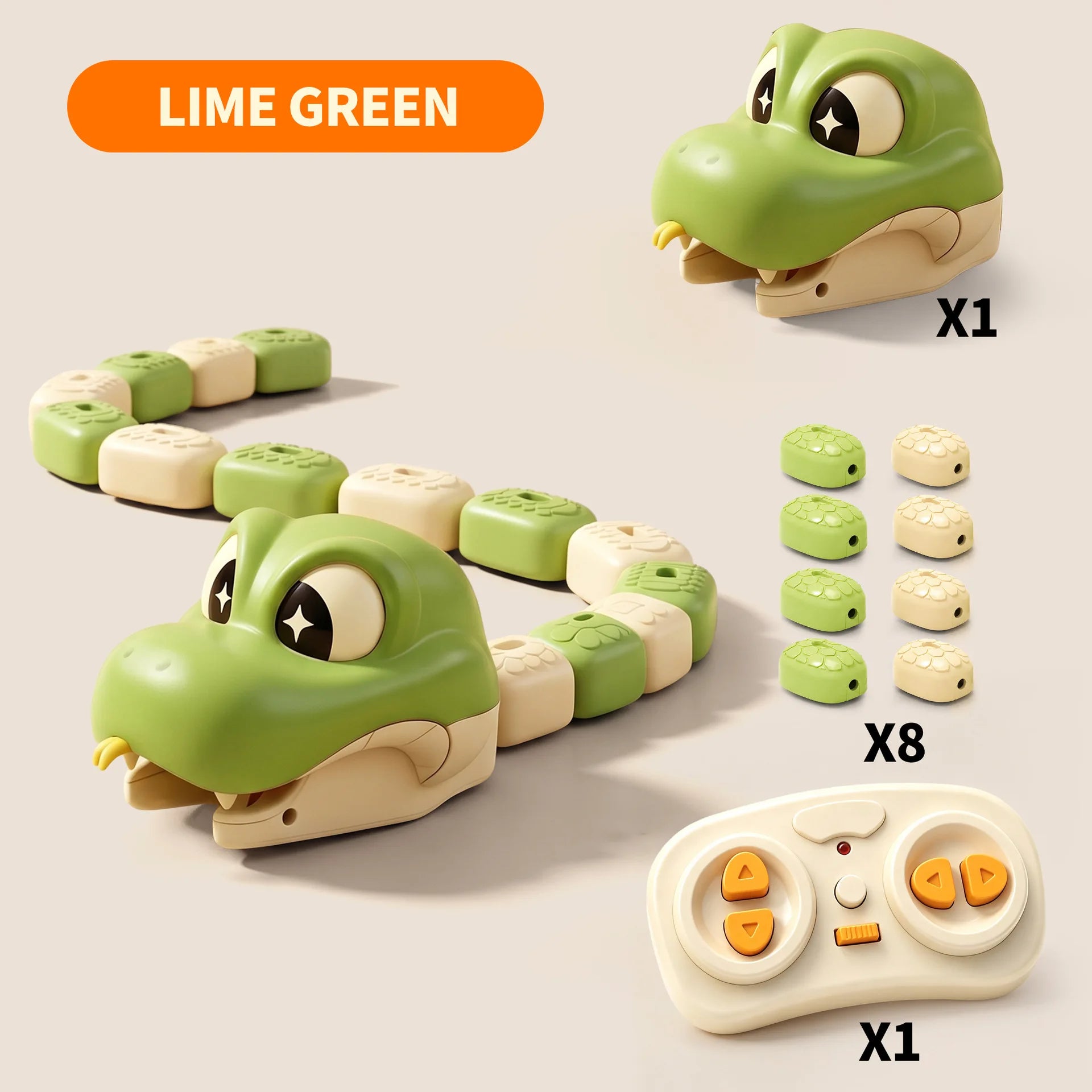 Remote Control Greedy Snake Magnetic Toy Duel Parent Child Interactive Battle Magnetic Swallowing Snake Remote Control Car - Bear Hugs