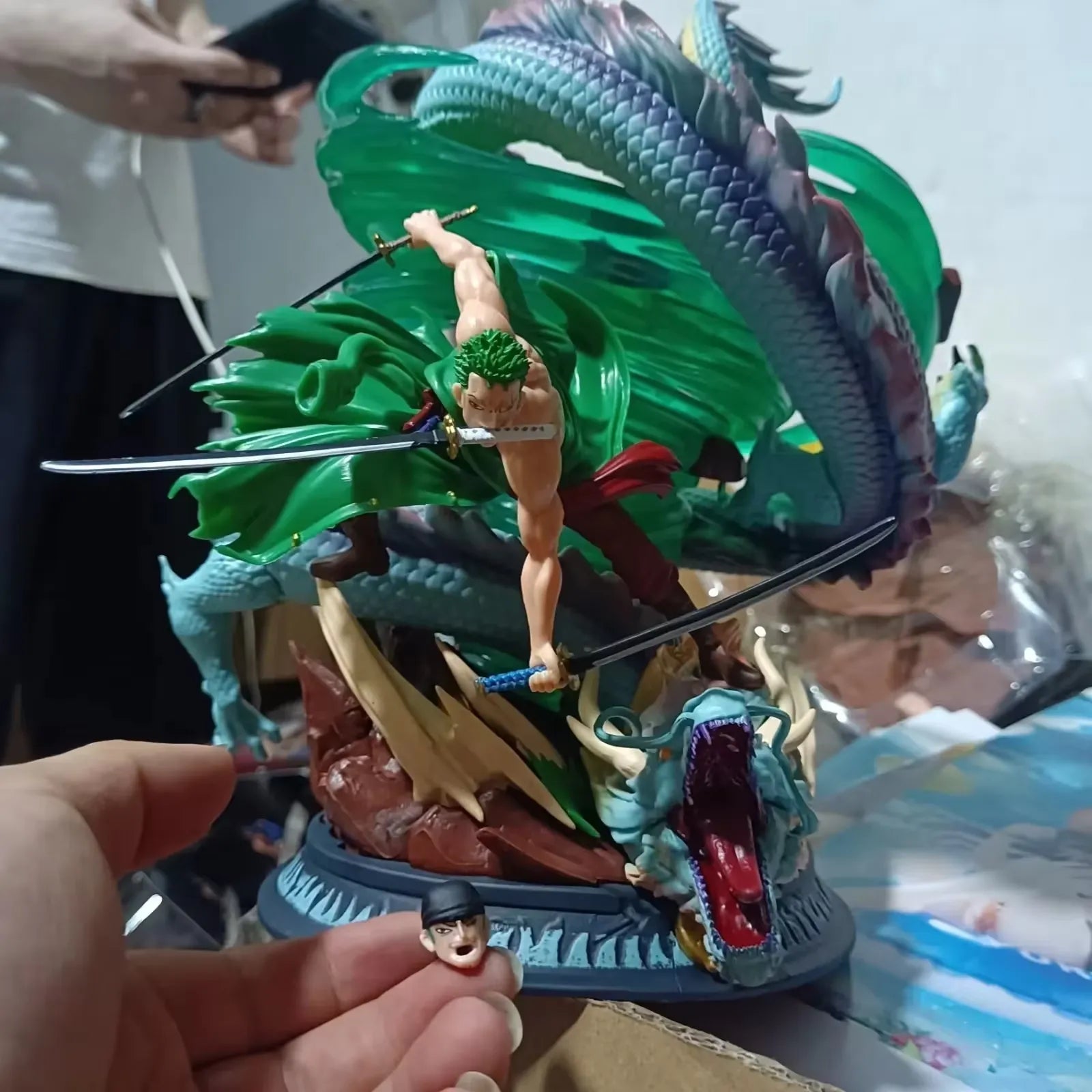 One Piece Roronoa Zoro Tornado Asura Action Figure (27.5 cm)