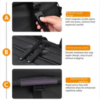 حقيبة ظهر أنيقة جاهزة لركوب الدراجات النارية 