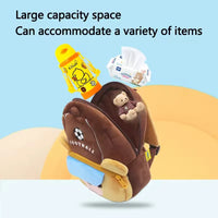 Kinder Critters Plush Animal Backpacks