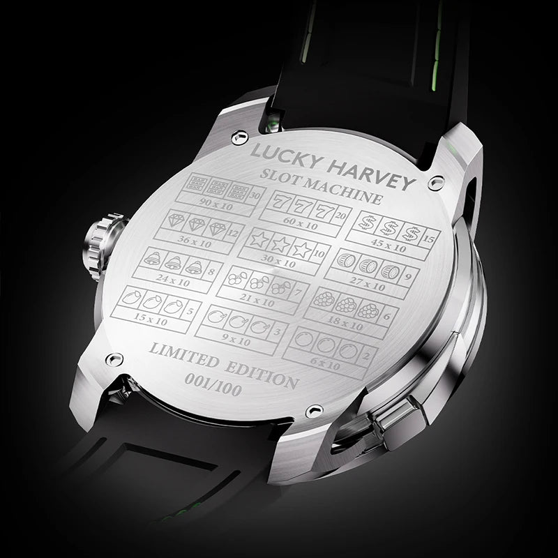 Lucky Harvey Real Time Player Slot Machine Watch