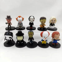 Horror Film Series Action Figure Set (10 pcs)