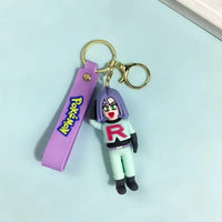 Classic Pokémon Character 3D keychain