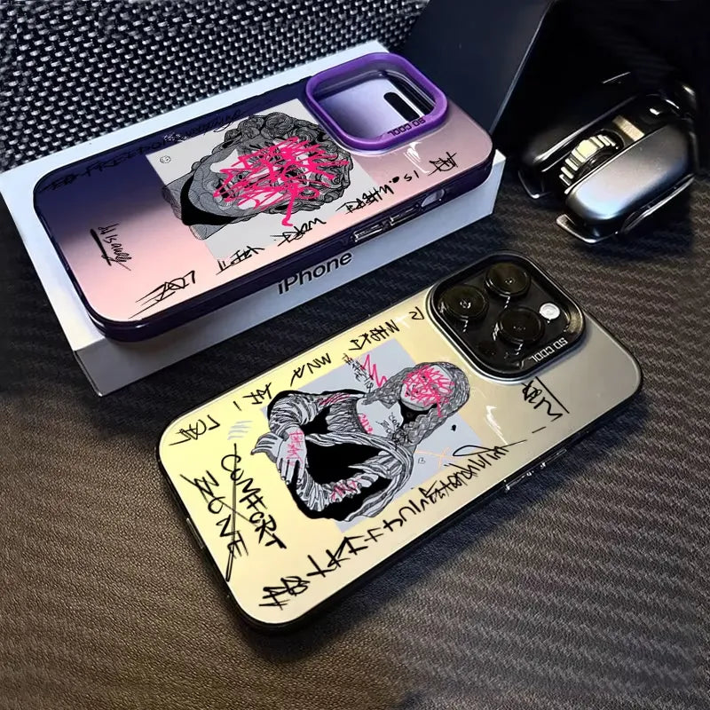 Graffiti Art Silver Phone Case (For iPhones)