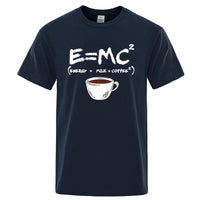 Funny Coffee Equation T-shirt - Bear Hugs